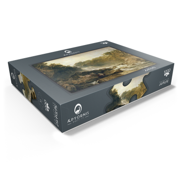 The Fall of the Clyde, Lanarkshire - Noon 1000 Jigsaw Puzzle box view1