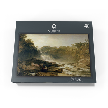 The Fall of the Clyde, Lanarkshire - Noon 100 Jigsaw Puzzle box view1