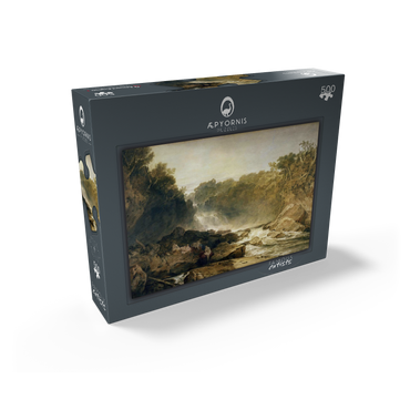 The Fall of the Clyde, Lanarkshire - Noon 500 Jigsaw Puzzle box view1