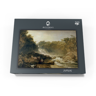 The Fall of the Clyde, Lanarkshire - Noon 500 Jigsaw Puzzle box view1