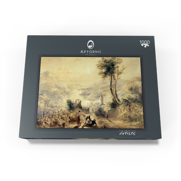 Berncastle (Oberwesel) 1000 Jigsaw Puzzle box view1