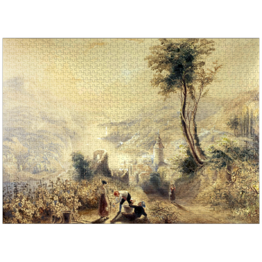 puzzleplate Berncastle (Oberwesel) 1000 Jigsaw Puzzle