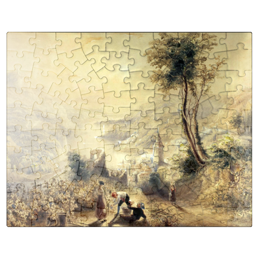 puzzleplate Berncastle (Oberwesel) 100 Jigsaw Puzzle