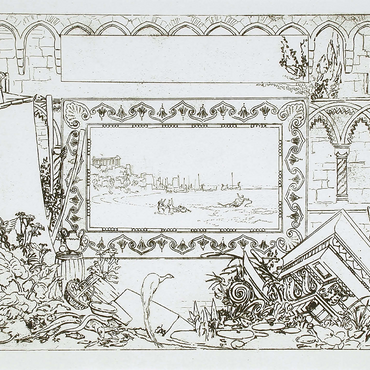 Frontispiece 1000 Jigsaw Puzzle 3D Modell