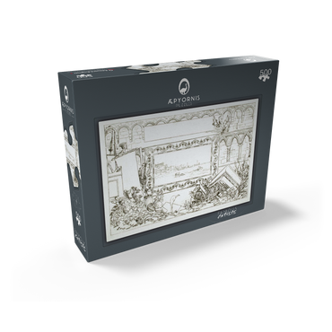 Frontispiece 500 Jigsaw Puzzle box view1