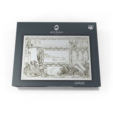 Frontispiece 500 Jigsaw Puzzle box view1