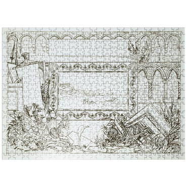 puzzleplate Frontispiece 500 Jigsaw Puzzle