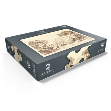 The Castle Above the Meadows 1000 Jigsaw Puzzle box view1