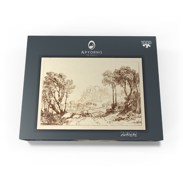 The Castle Above the Meadows 1000 Jigsaw Puzzle box view1