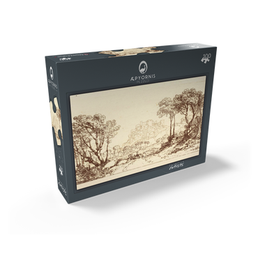 The Castle Above the Meadows 100 Jigsaw Puzzle box view1