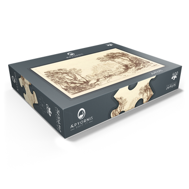 The Castle Above the Meadows 500 Jigsaw Puzzle box view1