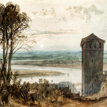 Weissenthurm and the Hoche Monument 100 Jigsaw Puzzle 3D Modell