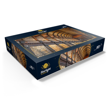 Books in the Long Room Library, Trinity College Dublin Ireland 100 Jigsaw Puzzle box view1