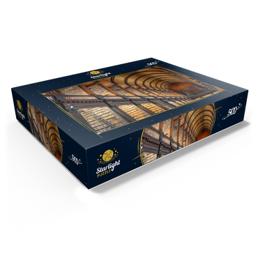 Books in the Long Room Library, Trinity College Dublin Ireland 500 Jigsaw Puzzle box view1