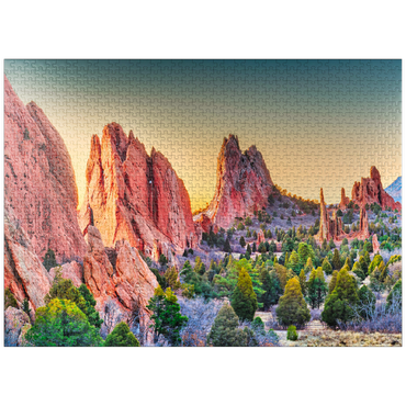 puzzleplate Garden of the Gods, Colorado Springs, Colorado, USA. 1000 Jigsaw Puzzle