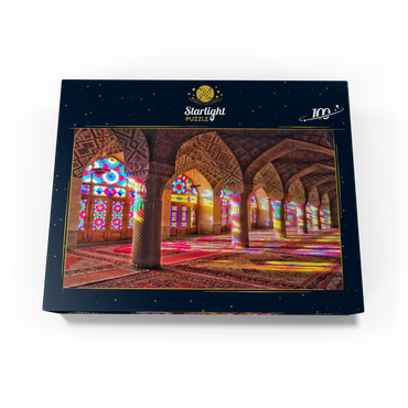Nasir al-Mulk Mosque in Shiraz, Iran 100 Jigsaw Puzzle box view1