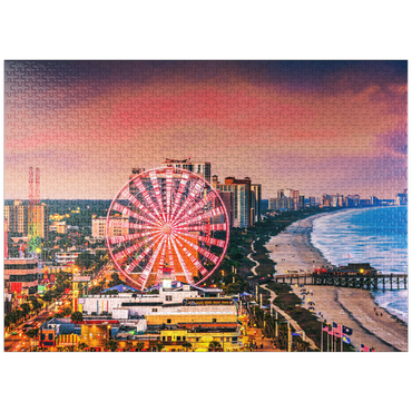 puzzleplate Myrtle Beach, South Carolina, USA City skyline. 1000 Jigsaw Puzzle