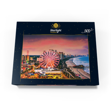 Myrtle Beach, South Carolina, USA City skyline. 500 Jigsaw Puzzle box view1