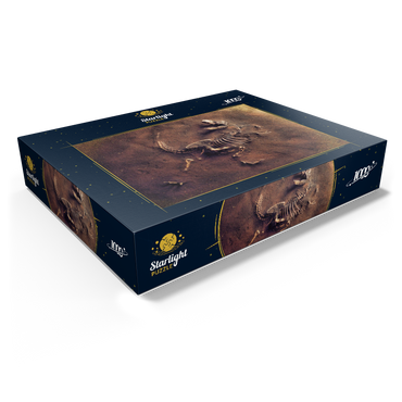 Dinosaurir fossil (Tyrannosaurus Rex) from archaeologists 1000 Jigsaw Puzzle box view1