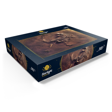 Dinosaurir fossil (Tyrannosaurus Rex) from archaeologists 500 Jigsaw Puzzle box view1