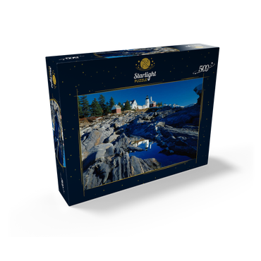 Lighthouse at Pemaquid Point, Maine, USA 500 Jigsaw Puzzle box view1