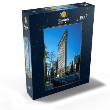 Flatiron Building on Fifth Avenue, Manhattan, New York City, New York, USA 100 Jigsaw Puzzle box view1