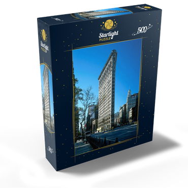 Flatiron Building on Fifth Avenue, Manhattan, New York City, New York, USA 500 Jigsaw Puzzle box view1