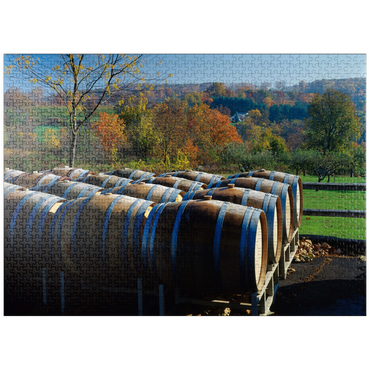 puzzleplate Hopkins Winery on the Connecticut Wine Route, Lake Waramaug, Connecticut, USA 1000 Jigsaw Puzzle