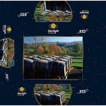 Hopkins Winery on the Connecticut Wine Route, Lake Waramaug, Connecticut, USA 1000 Jigsaw Puzzle box 3D Modell