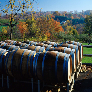 Hopkins Winery on the Connecticut Wine Route, Lake Waramaug, Connecticut, USA 100 Jigsaw Puzzle 3D Modell