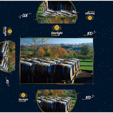 Hopkins Winery on the Connecticut Wine Route, Lake Waramaug, Connecticut, USA 100 Jigsaw Puzzle box 3D Modell