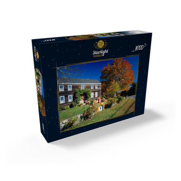 House with Halloween decoration, Maine, USA 1000 Jigsaw Puzzle box view1