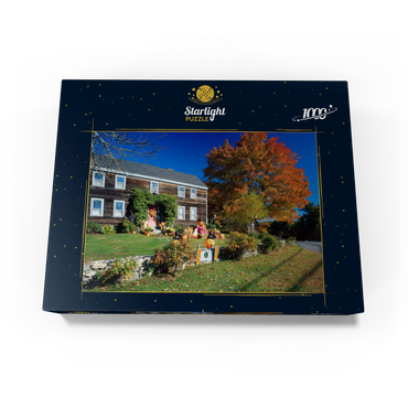 House with Halloween decoration, Maine, USA 1000 Jigsaw Puzzle box view1