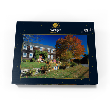 House with Halloween decoration, Maine, USA 500 Jigsaw Puzzle box view1