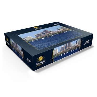 Boston skyline, Massachusetts, USA 1000 Jigsaw Puzzle box view1