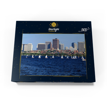 Boston skyline, Massachusetts, USA 500 Jigsaw Puzzle box view1