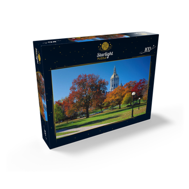 Park with Capitol in Hartford, Connecticut, USA 100 Jigsaw Puzzle box view1