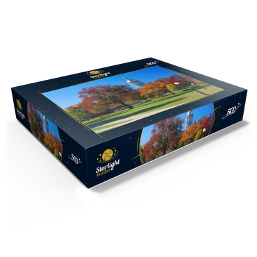 Park with Capitol in Hartford, Connecticut, USA 500 Jigsaw Puzzle box view1