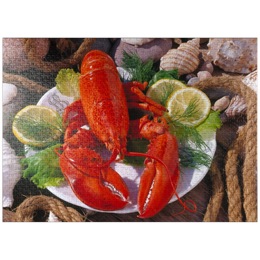 puzzleplate Lobster 1000 Jigsaw Puzzle