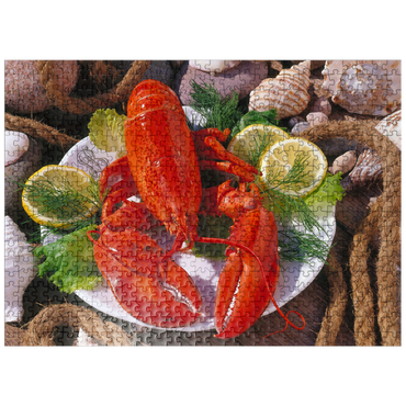 puzzleplate Lobster 500 Jigsaw Puzzle