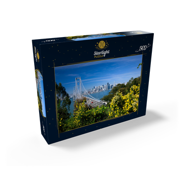 Bay Bridge with skyline, San Francisco, California, USA 500 Jigsaw Puzzle box view1