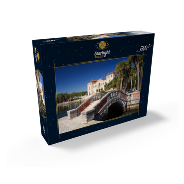 Villa Vizcaya garden area in Coconut Grove Miami, Florida, USA 500 Jigsaw Puzzle box view1
