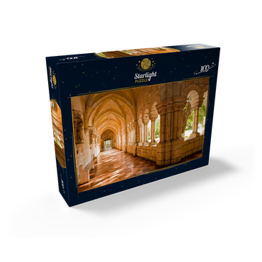 Cloister in the rebuilt Spanish Monastery of St. Bernard in Miami, Florida, USA 100 Jigsaw Puzzle box view1