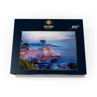 Lonely Cypress, Monterey cypress tree on Pacific coast near Carmel 1000 Jigsaw Puzzle box view1