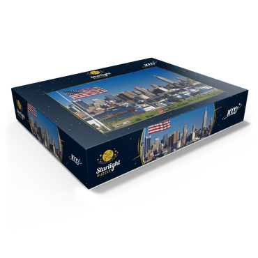 View over the Hudson to Manhattan, New York City, New York, USA 1000 Jigsaw Puzzle box view1