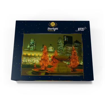 Public Library in Midtown-Manhattan, New York City, New York, USA 1000 Jigsaw Puzzle box view1