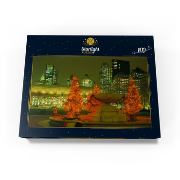 Public Library in Midtown-Manhattan, New York City, New York, USA 100 Jigsaw Puzzle box view1