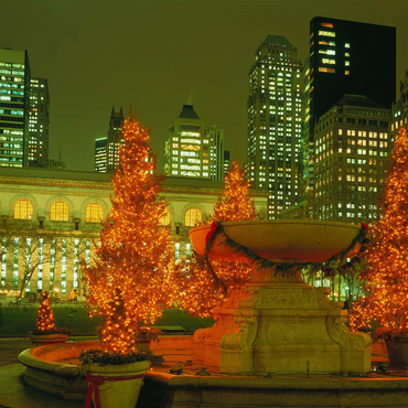 Public Library in Midtown-Manhattan, New York City, New York, USA 500 Jigsaw Puzzle 3D Modell