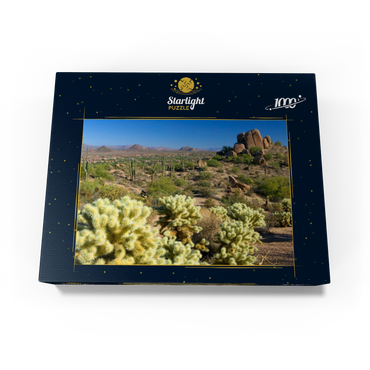 View from Pinnacle Peak, Scottsdale, Arizona, USA 1000 Jigsaw Puzzle box view1