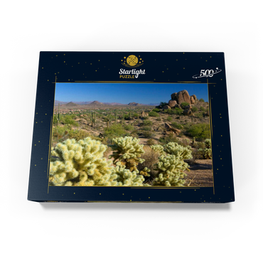 View from Pinnacle Peak, Scottsdale, Arizona, USA 500 Jigsaw Puzzle box view1